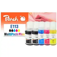 Peach 321323 cartucho de tinta 5 pieza(s) Compatible Rendimiento estándar Negro, C