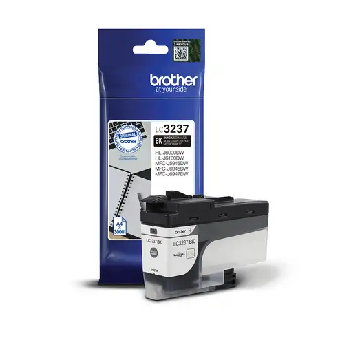 Brother LC3237BK cartucho de tinta 1 pieza(s) Original Negro