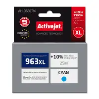 Activejet Tinta AH-963CRX para impresoras HP, Recambio HP 963XL 3JA27AE; Premium;