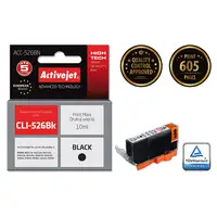 Activejet Tinta ACC-526CN (Canon CLI-526C de repuesto; Supreme; 10 ml; azul)