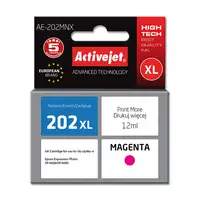 Activejet Tinta AE-202MNX (reemplazo de Epson 202XL H34010; Supreme; 12 ml; rojo)