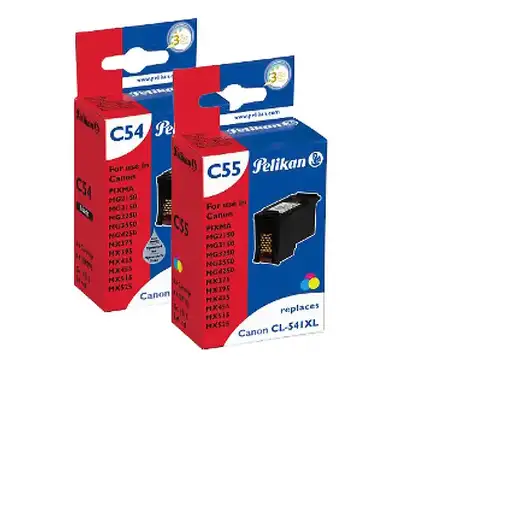 Pelikan 4950650 cartucho de tinta 2 pieza(s) Compatible Negro, Cian, Magenta, Amar