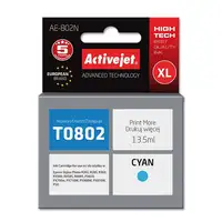 Activejet Tinta AE-802N (recambio de la Epson T0802; Supreme; 13,5 ml; azul)