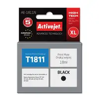 Activejet Tinta AE-1811N (recambio de la Epson 18XL T1811; Supreme; 18 ml; negra)