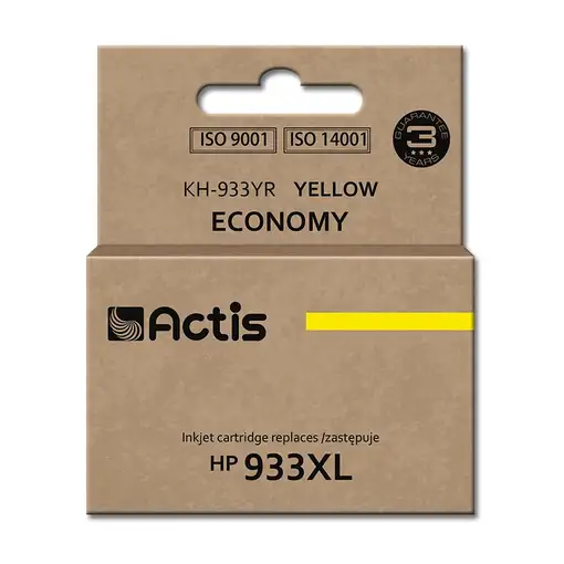 Actis Tinta KH-933YR (sustitución de la HP 933XL CN056AE; estándar; 13 ml; amarill