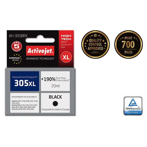 Activejet AH-305BRX cartucho de tinta 1 pieza(s) Compatible Alto rendimiento (XL)