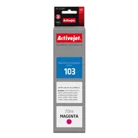 Activejet Tinta AE-103M (reemplazo Epson 103 C13T00S34A; Supreme; 70 ml; púrpura)