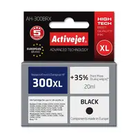 Activejet Tinta AH-300BRX (repuesto HP 300XL CC641EE; Premium; 20 ml; negro)