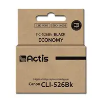 Actis Tinta KC-526Bk (Canon CLI-526BK de repuesto; estándar; 10 ml; negra)