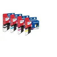 Pelikan 4950680 cartucho de tinta 4 pieza(s) Compatible Negro, Cian, Magenta, Amar