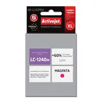 Activejet AB-1240MNX (repuesto Brother LC1240M/1220M; Supreme; 12 ml; rojo)