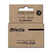 Actis Tinta KC-510R (recambio de la Canon PG-510; estándar; 12 ml; negra)