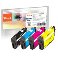 Peach PI200-982 cartucho de tinta 4 pieza(s) Compatible Alto rendimiento (XL) Negr