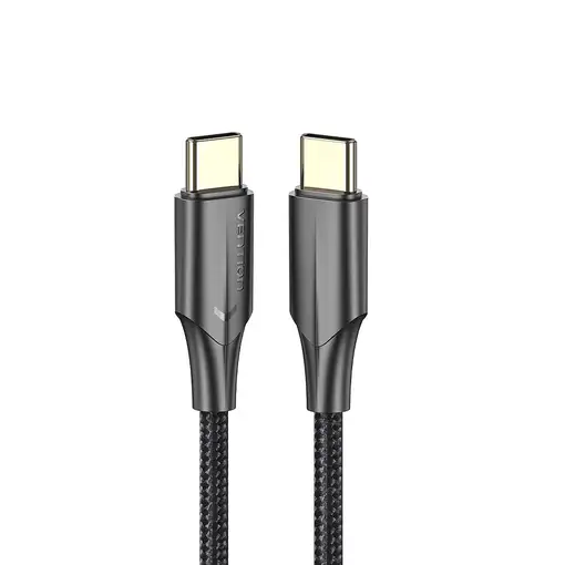 Vention Cable USB 2.0 Tipo-C 3A TAUBH/ USB Tipo-C Macho - USB Tipo-C Macho/ 2m/ Ne