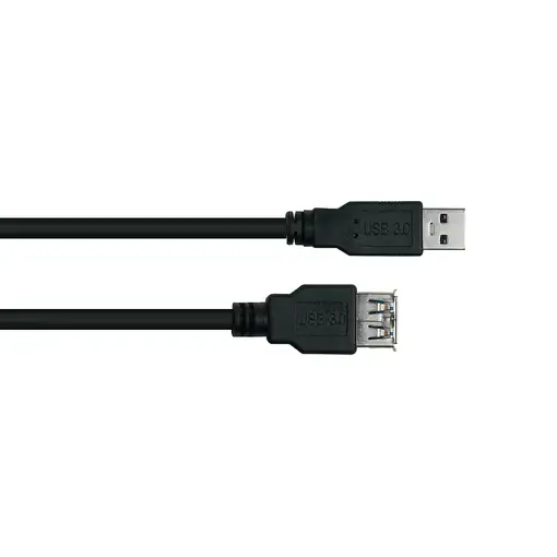 Alcasa UK30P-ASA-020S cable USB USB 3.2 Gen 1 (3.1 Gen 1) 2 m USB A Negro