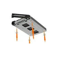 Icy Dock MB992TRAY-B panel bahía disco duro Negro, Plata