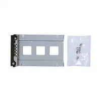 Icy Dock MB992TRAY-B panel bahía disco duro Negro, Plata