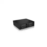 ICY BOX IB-2242SSK 13,3 cm (5.25") Bandeja para disco duro Negro