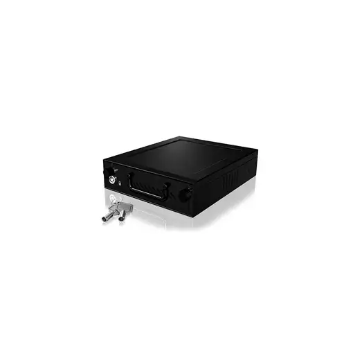 ICY BOX IB-148SSK-B 13,3 cm (5.25") Bandeja para disco duro Negro