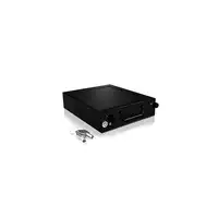 ICY BOX IB-148SSK-B 13,3 cm (5.25") Bandeja para disco duro Negro