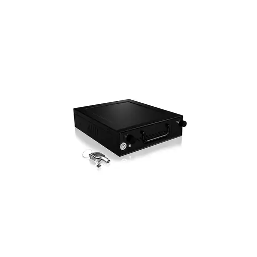 ICY BOX IB-148SSK-B 13,3 cm (5.25") Bandeja para disco duro Negro
