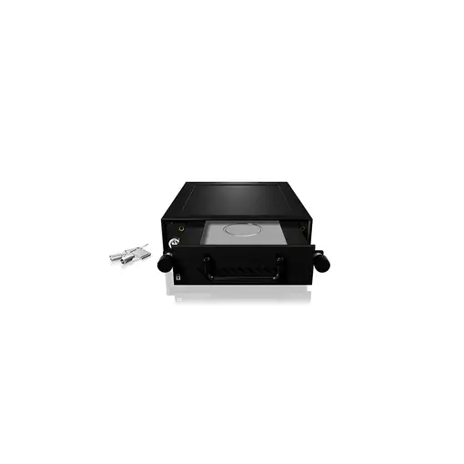 ICY BOX IB-148SSK-B 13,3 cm (5.25") Bandeja para disco duro Negro
