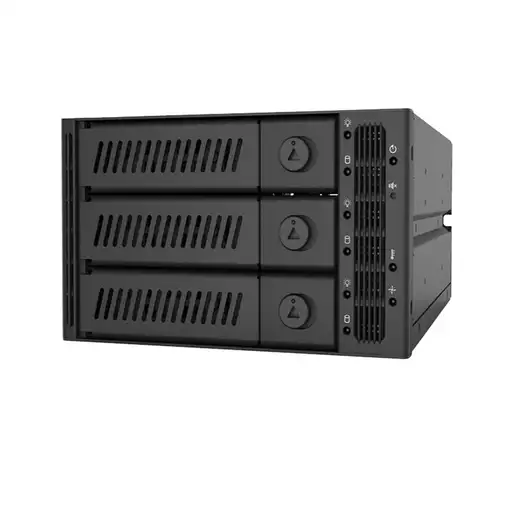 Chieftec CMR-2131SAS panel bahía disco duro Negro