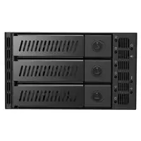 Chieftec CMR-2131SAS panel bahía disco duro Negro