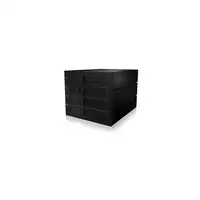 ICY BOX IB-564SAS-12G unidad de disco multiple Negro