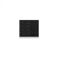 ICY BOX IB-564SAS-12G unidad de disco multiple Negro