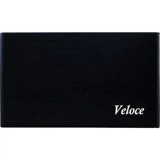 Inter-Tech Veloce GD-25612 Negro 2.5" USB con suministro de corriente