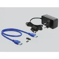 DeLOCK Caja externa para SATA HDD de 3.5″ con SuperSpeed USB (USB 3.1 Gen 1)