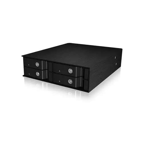 ICY BOX IB-2240SSK 13,3 cm (5.25") Bandeja para disco duro Negro