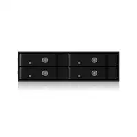 ICY BOX IB-2240SSK 13,3 cm (5.25") Bandeja para disco duro Negro