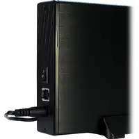 Inter-Tech Veloce GD-35612 Negro 3.5" USB con suministro de corriente