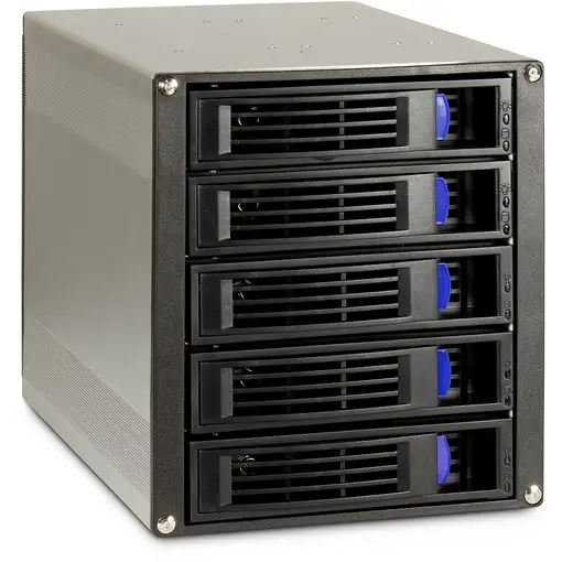 Inter-Tech ST-5255 Caja de disco duro (HDD) Negro 2.5/3.5"