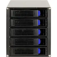 Inter-Tech ST-5255 Caja de disco duro (HDD) Negro 2.5/3.5"