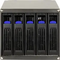 Inter-Tech ST-5255 Caja de disco duro (HDD) Negro 2.5/3.5"