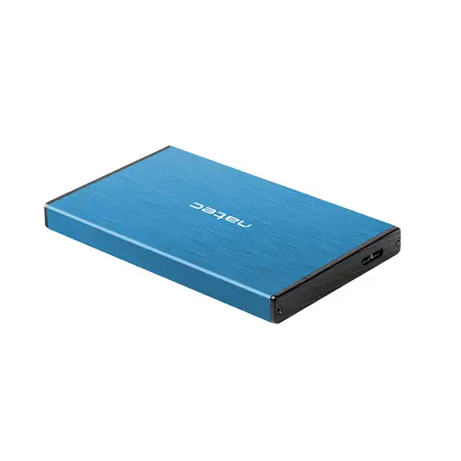NATEC Rhino GO Carcasa de disco duro/SSD Azul 2.5"
