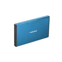 NATEC Rhino GO Carcasa de disco duro/SSD Azul 2.5"