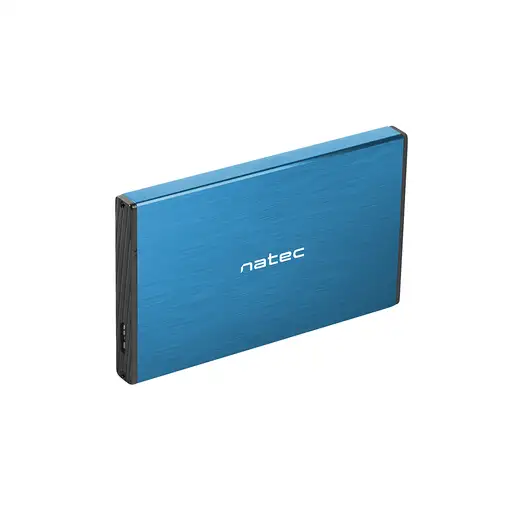 NATEC Rhino GO Carcasa de disco duro/SSD Azul 2.5"
