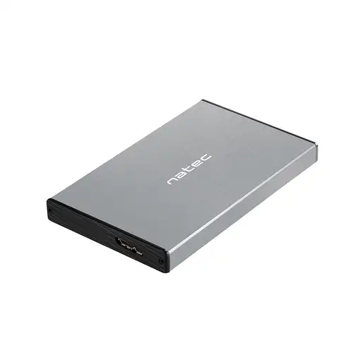 NATEC Rhino GO Carcasa de disco duro/SSD Gris 2.5"