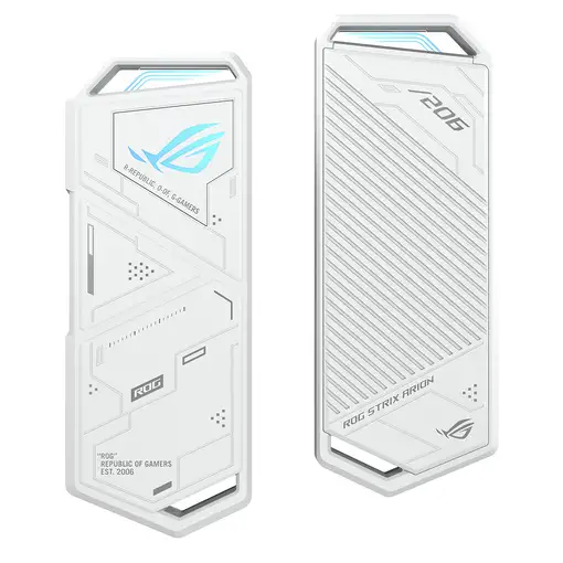 ASUS ROG Strix Arion White Edition Caja externa para unidad de estado sólido (SSD)