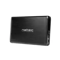NATEC NKZ-0448 caja para disco duro externo Caja de disco duro (HDD) Negro 3.5"