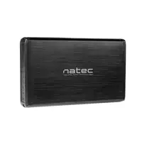 NATEC NKZ-0448 caja para disco duro externo Caja de disco duro (HDD) Negro 3.5"