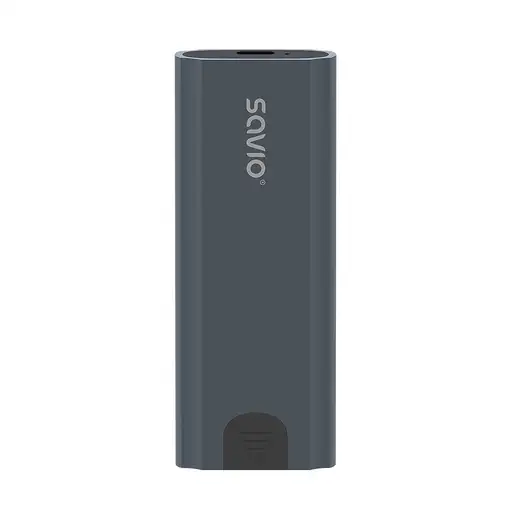 Savio AK-67 caja para disco duro externo Caja externa para unidad de estado sólido