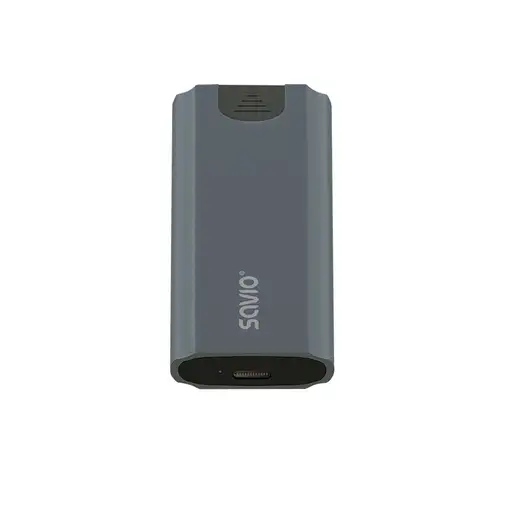 Savio AK-67 caja para disco duro externo Caja externa para unidad de estado sólido