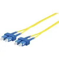 Microconnect FIB221001 Cable de fibra óptica e InfiniBand 1 m SC Amarillo