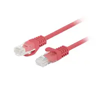 Lanberg PCU6-10CC-0750-R cable de red Rojo 7,5 m Cat6 U/UTP (UTP)