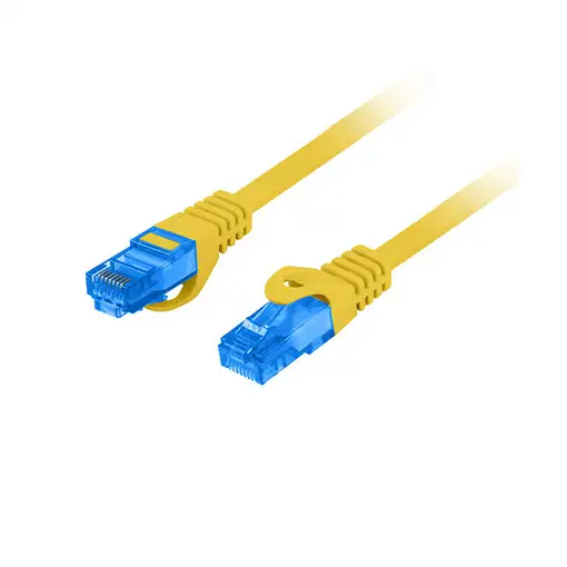 Lanberg PCF6A-10CC-0300-Y cable de red Amarillo 3 m Cat6a S/FTP (S-STP)